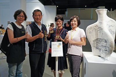 中市纖維創作獎　林秋鴻連莊抱走20萬